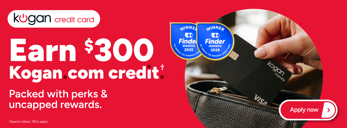 Earn $400 Kogan Credit this EOFY!